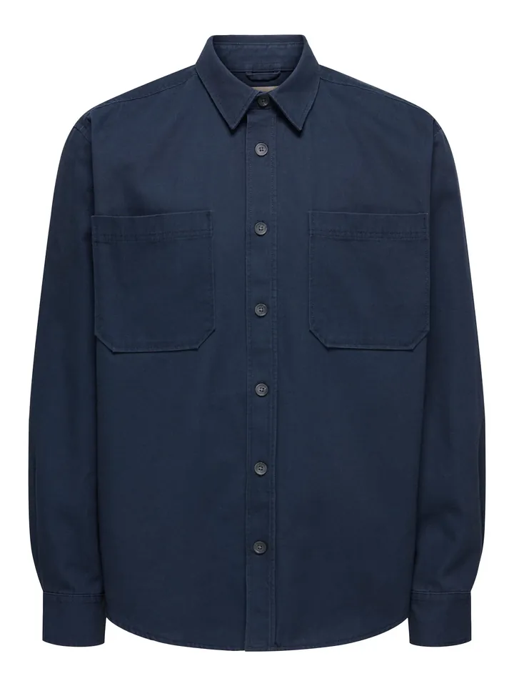 Only & Sons Camisa 'ONSAlp' navy