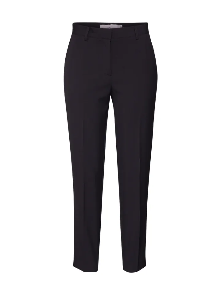 ICHI Pantalón de pinzas 'Lexi'  negro