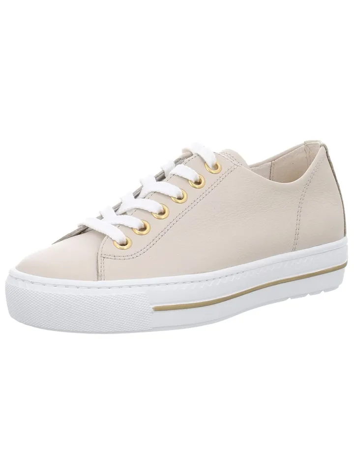 Paul Green Zapatillas deportivas bajas 'Sneaker Damen 4704-287 Echtleder in beige'  beige