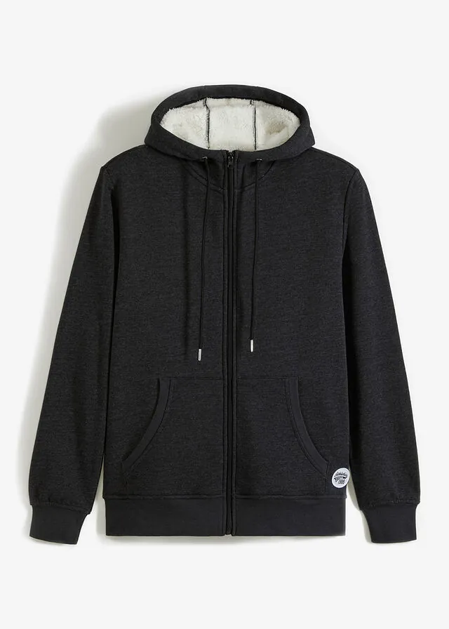 Chaqueta de chándal térmica con forro térmico suave