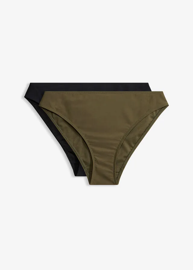 Braguita de bikini con corte alto (2 unidades)
