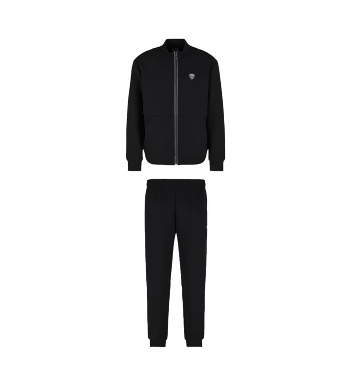 EA7 para hombre. 8NPV56_PJ4EZ Chándal Premium negro (3XL), Casual, Deportivo, Multideporte, Poliéster