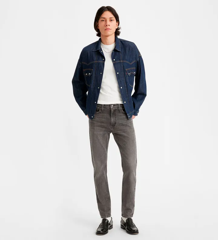 Levi's para hombre. 05510-1302 Jeans 510 Skinny gris (27/32), Casual, Algodón, Denim