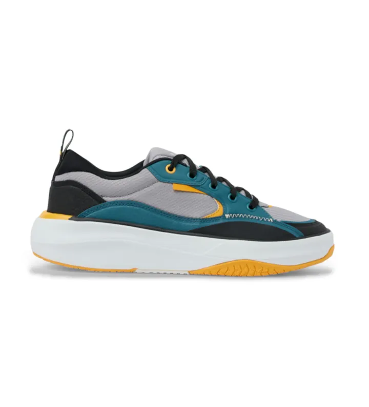 Reef para hombre. CJ7571 Zapatillas Fanning azul, gris (41), Plano, Cordones, Casual