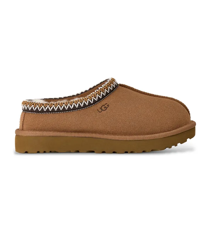 UGG para mujer. 1174470 Zuecos de Piel Tasman II marrón (36), Plano, Ninguno, Casual