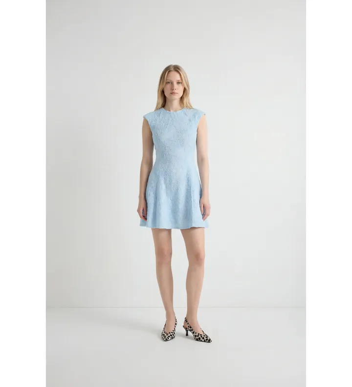 Rotate para mujer. 1155262000 Vestido Mesh azul (34), Casual, Fiesta, Sin mangas / Tirantes, Poliéster Reciclado, Sostenible