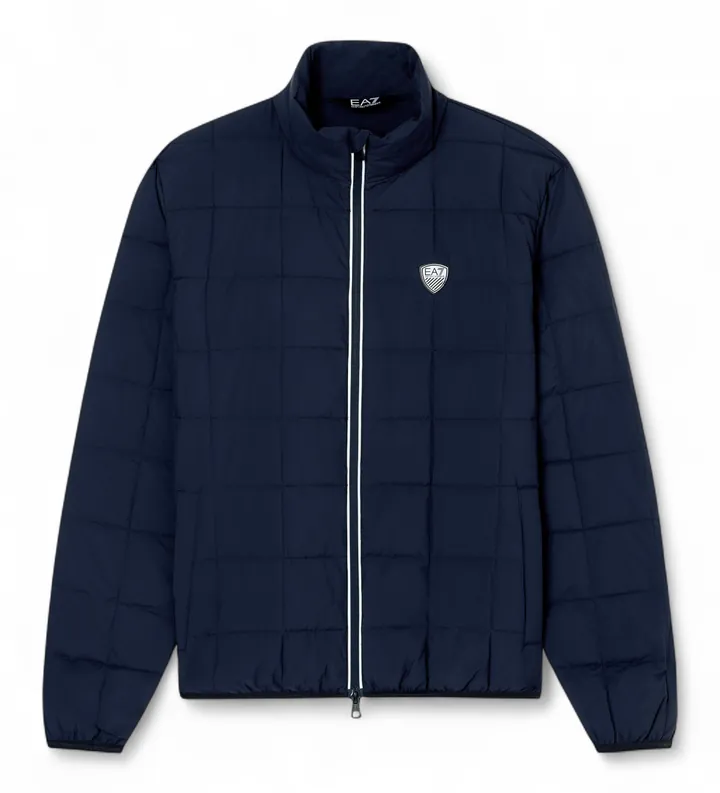 EA7 para hombre. 7M001513_AF21509 Chaqueta Premium Shield M Verde (S), Casual, Poliéster