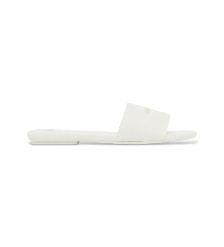 A|X Armani Exchange para mujer. XW002569AF22793M0354 Sandalias Renew blanco (35), Plano, Ninguno, Casual, Sintético