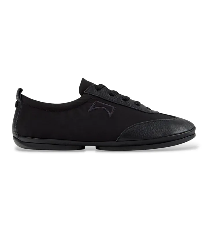 Camper para mujer. K201967-001 Zapatillas Right Nina negro (37), Plano, Ninguno, Casual, Poliéster reciclado