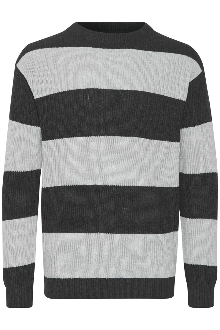 !Solid Jersey  gris claro / negro