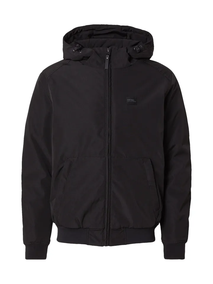 Vintage Industries Chaqueta de entretiempo 'Omega' negro