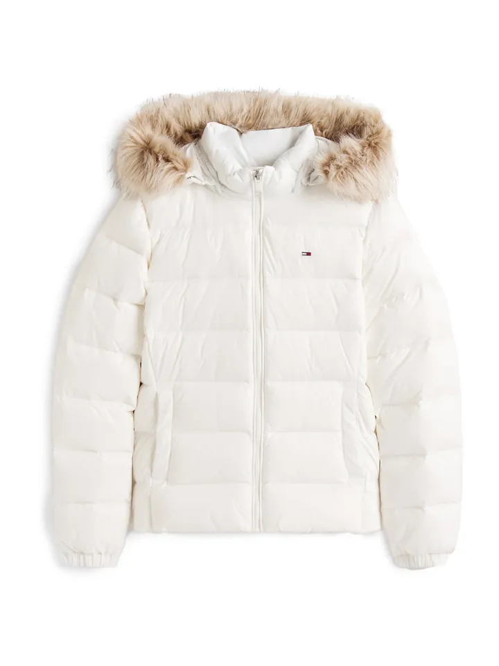 Tommy Jeans Chaqueta de invierno  blanco
