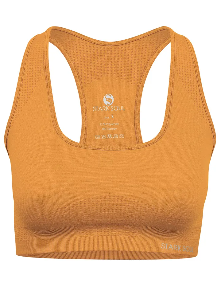 Stark Soul Sujetador deportivo naranja