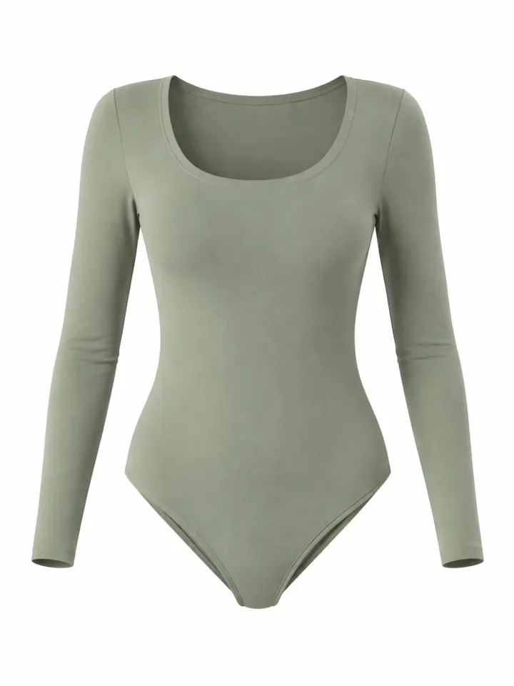 LEAFLETIC Body deportivo 'Leafletic Women’s Bodysuit' verde