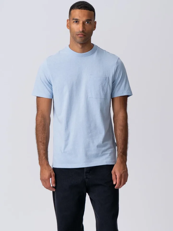 TEESHOPPEN Camisa ' T-Shirt ' azul
