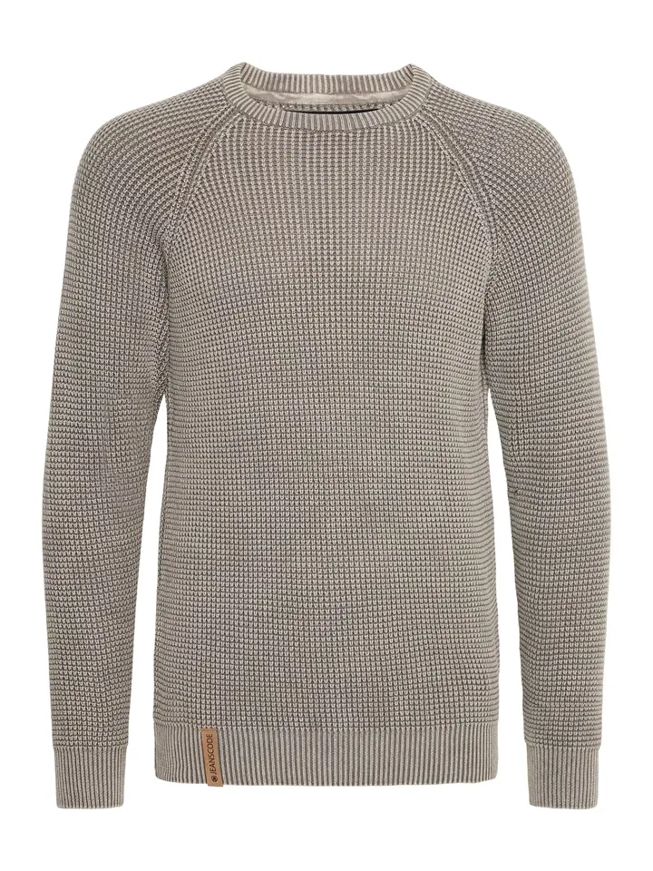 INDICODE JEANS Jersey 'Rockford'  gris oscuro