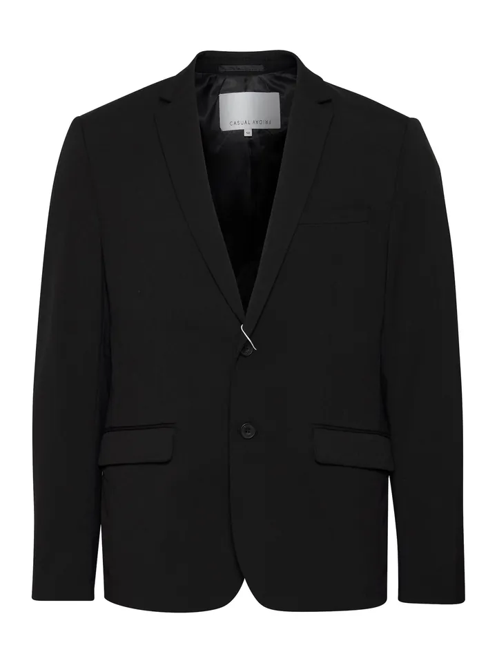 Casual Friday Chaqueta saco 'Bernd' negro