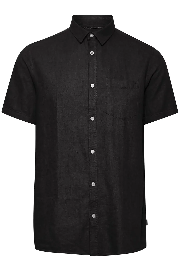 !Solid Camisa 'Allan'  negro