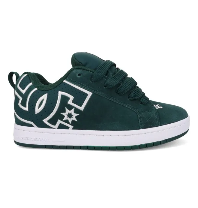 Court Graffik - Zapatillas de piel Verde Unisex