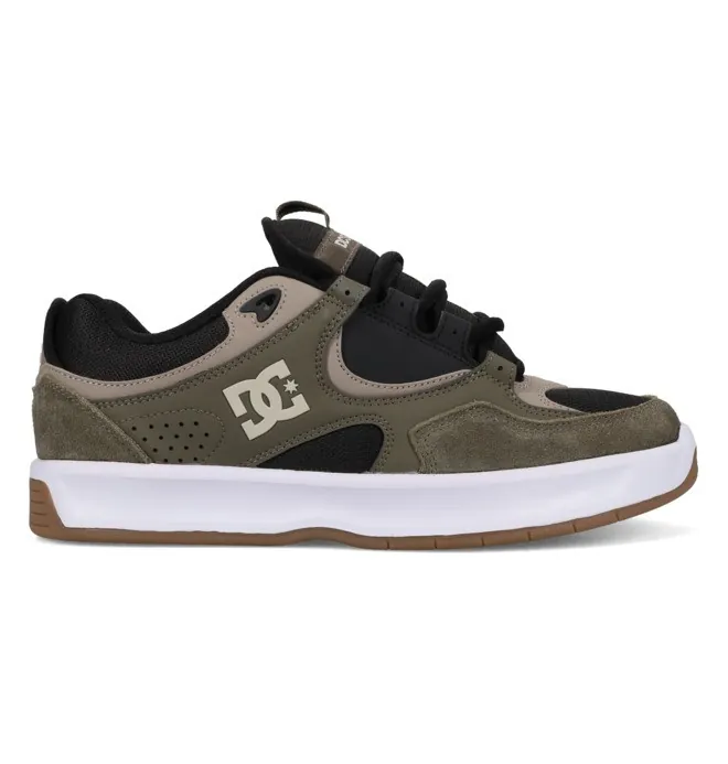 Kalynx Zero S - Zapatillas de Skate en Cuero Verde Hombre