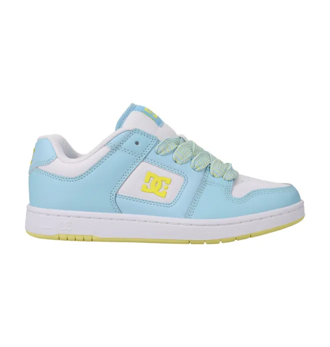 Manteca 4 - Zapatillas de piel Azul mujer