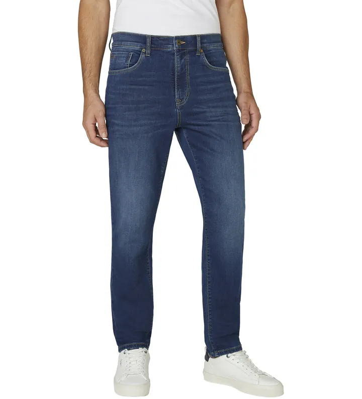 Pepe Jeans para hombre. PM2084025AG Jeans Tapered Gymdigo Cage azul (28/30), Casual, Algodón, Denim