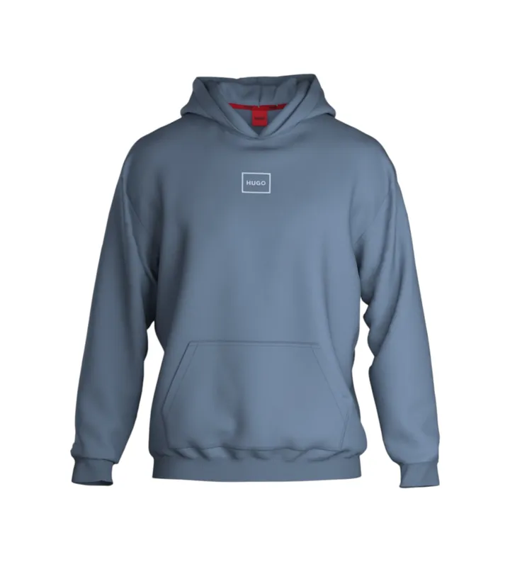 HUGO para hombre. 50525244 Sudadera Laze azul (L), Casual, Algodón
