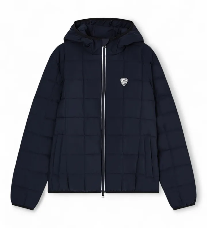 EA7 para hombre. 7M001514_AF21509 Chaqueta Premium Shield M marino (3XL), Casual, Poliéster