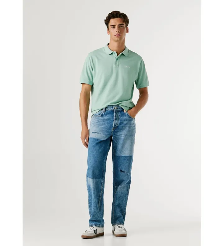 Pepe Jeans para hombre. PM2084539 Jeans Helix Contrast azul (31/32), Casual, Algodón, Denim