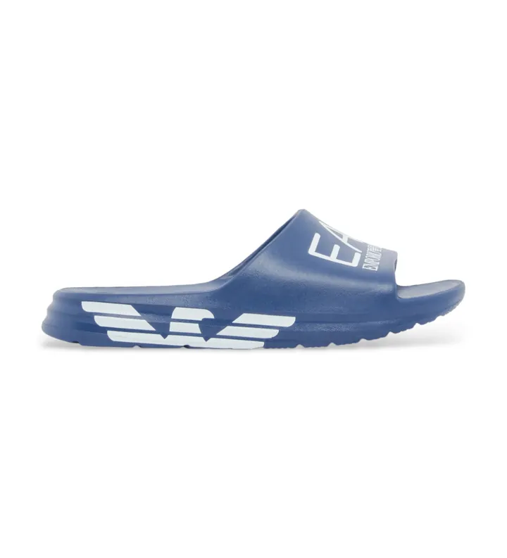 EA7 unisex. 7X000356_AF18618 Chanclas Crusher Distance azul (40), Casual, Sintético, Beachwear