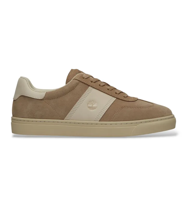 Timberland para hombre. TB0A43GGEW11 Zapatillas de piel Lisbon Street beige (36.5 W), Plano, Cordones, Casual
