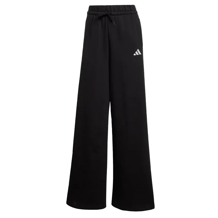 ADIDAS SPORTSWEAR Pantalón deportivo '3-Stripes Fleece Wide' negro / blanco