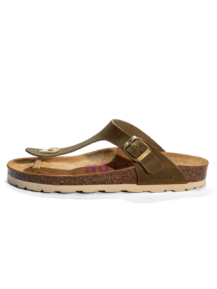 Bayton Zapatos abiertos 'MERCURE' beige / caqui