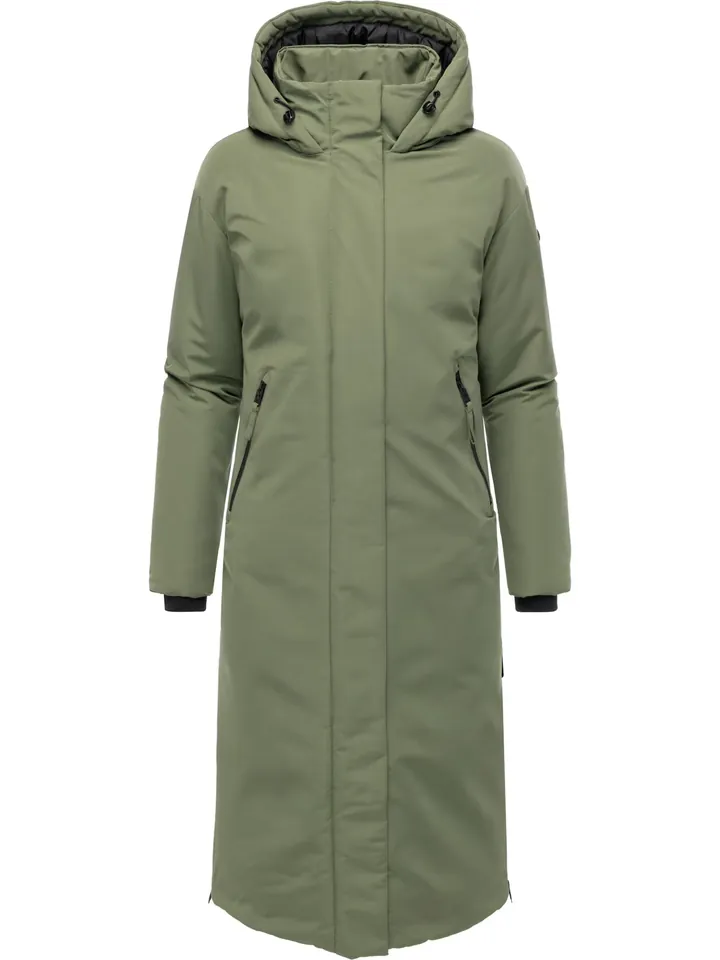 NAVAHOO Abrigo de invierno 'Schneewächter 14' verde