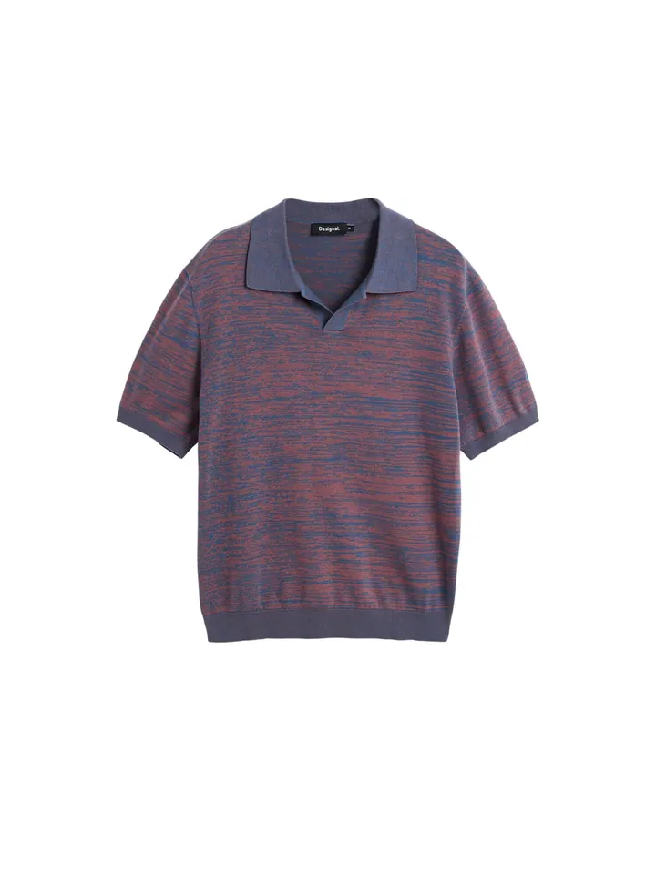 Desigual Jersey azul oscuro / marrón