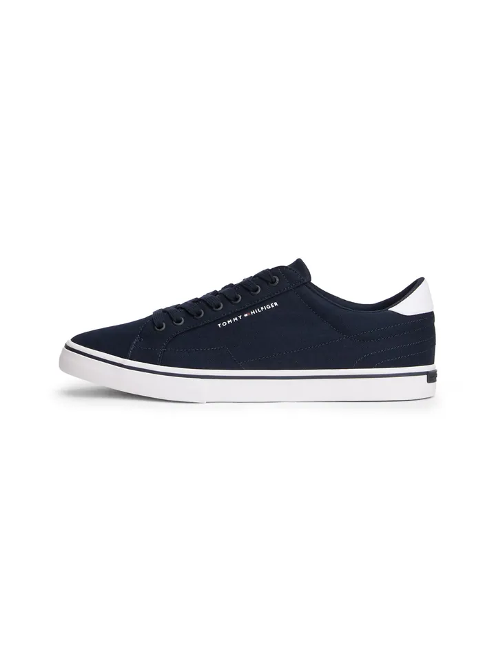 TOMMY HILFIGER Zapatillas deportivas bajas marino / blanco