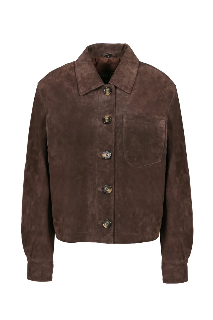 FREAKY NATION Chaqueta de entretiempo ' Lederjacke ' marrón