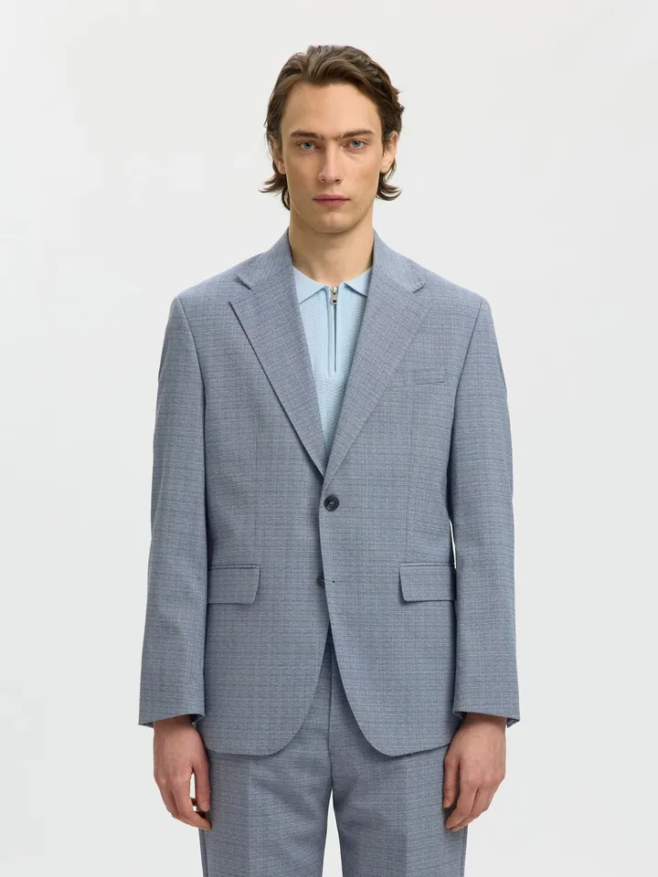 SELECTED Chaqueta tipo saco para negocios ópalo