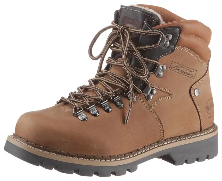 Dockers by Gerli Botas con cordones cognac / marrón claro / marrón oscuro