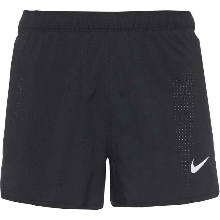 NIKE Pantalón deportivo 'FAST' negro / blanco