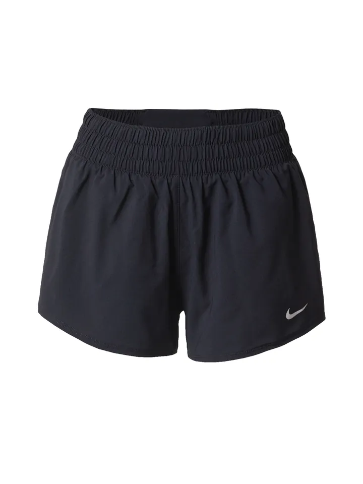 NIKE Pantalón deportivo 'ONE' negro / blanco