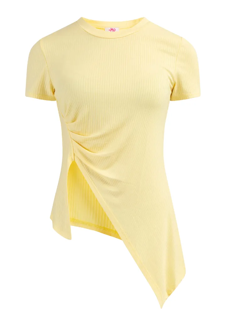 MYMO Camiseta amarillo claro
