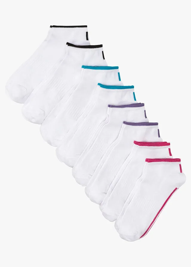 Calcetines deportivos con algodón orgánico (8 pares)