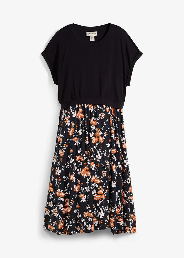 Vestido premamá/de lactancia con bolsillos