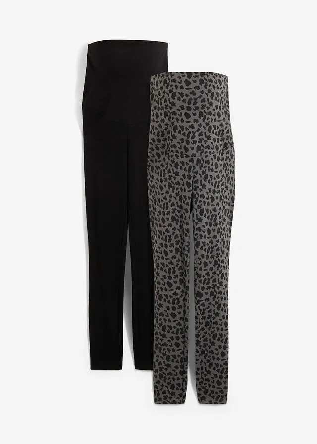 Leggings premamá de algodón orgánico (2 unidades)