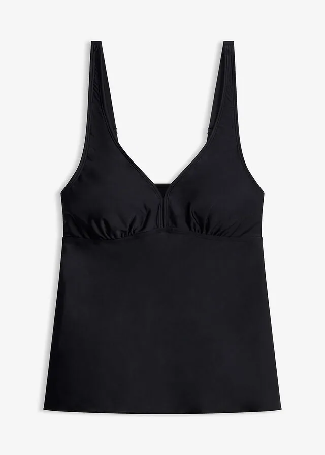 Top de tankini con escote en V