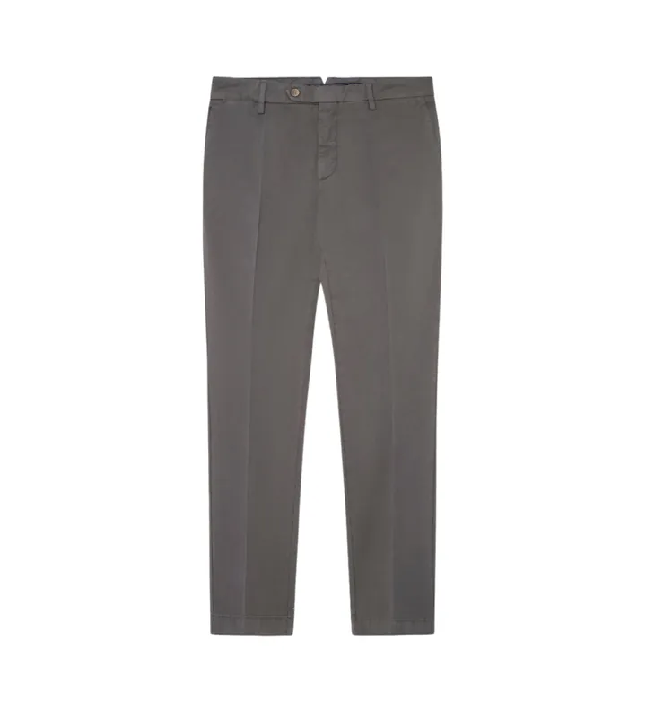 Hackett London para hombre. HM212487 Pantalón Chino Kensington Slim verde (31/34), Casual, Fiesta, Algodón, Clásico