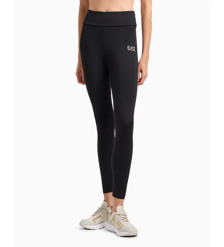 EA7 para mujer. 7W000232_AF12625 Leggings Dynamic Athlete negro (3XL), Casual, Deportivo, Algodón, Multideporte