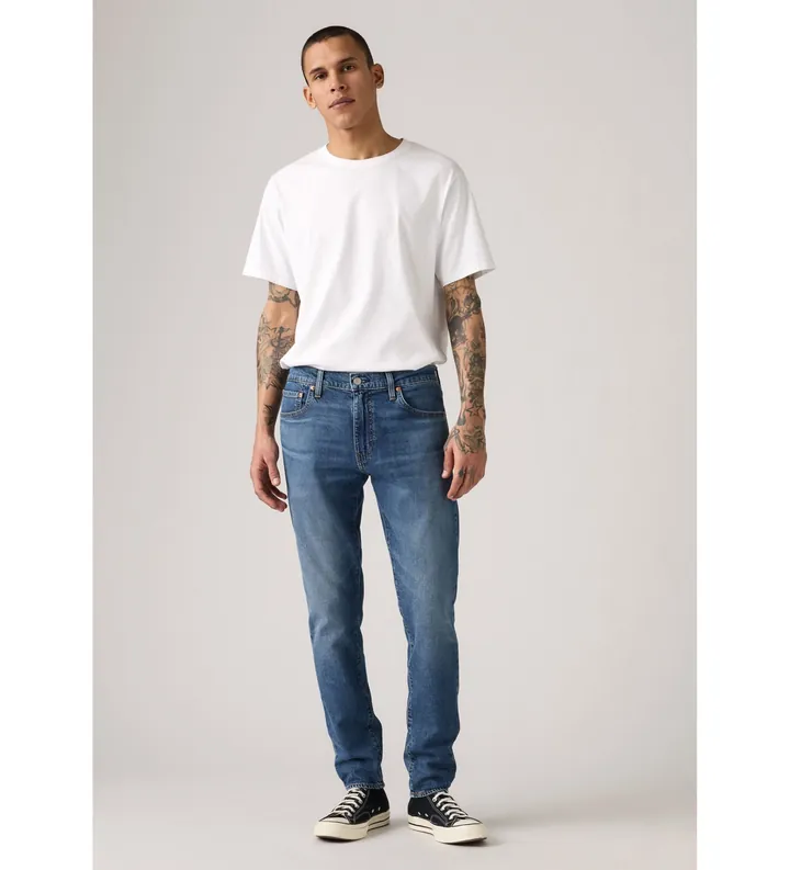 Levi's para hombre. 28833-1456 Jeans 512 ajustados azul (28/32), Casual, Algodón, Denim