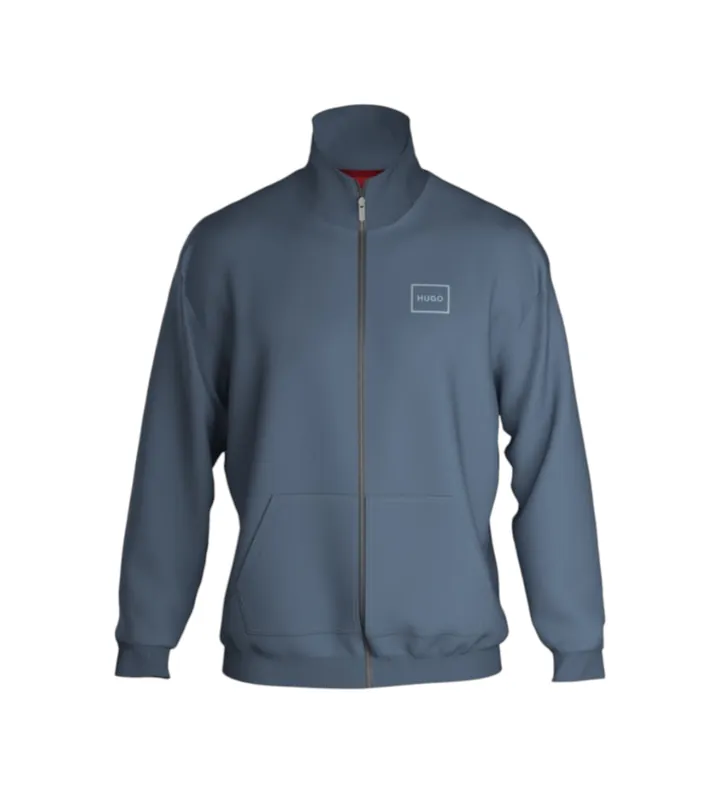 HUGO para hombre. 50525245 Chaqueta Laze Relaxed azul (L), Casual, Algodón